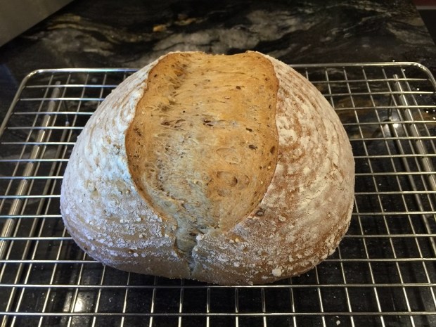 Bloomer loaf scored too deeply