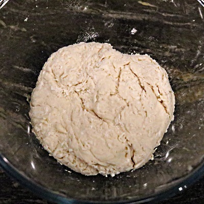 It won't look like dough initially ...