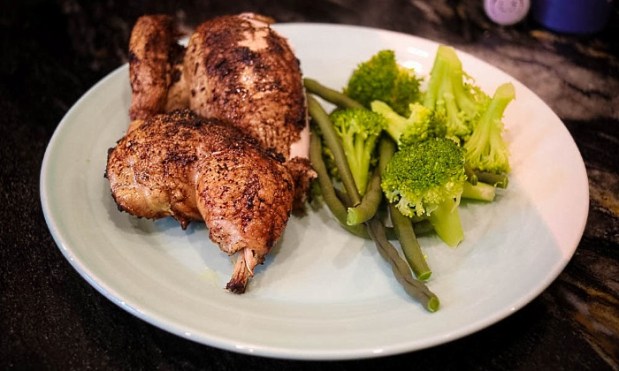 Jamaican Jerk Spatchcock Chicken