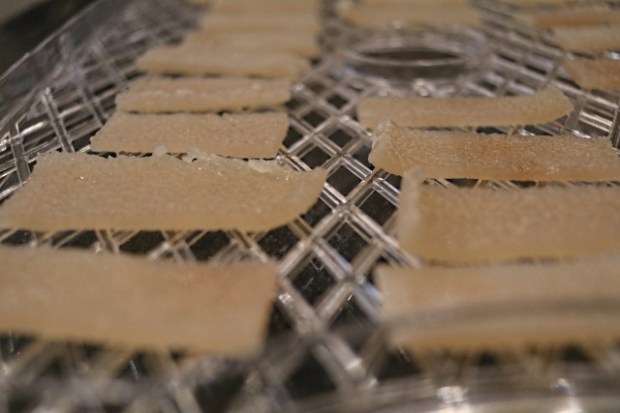 A close-up showing little to no fat left