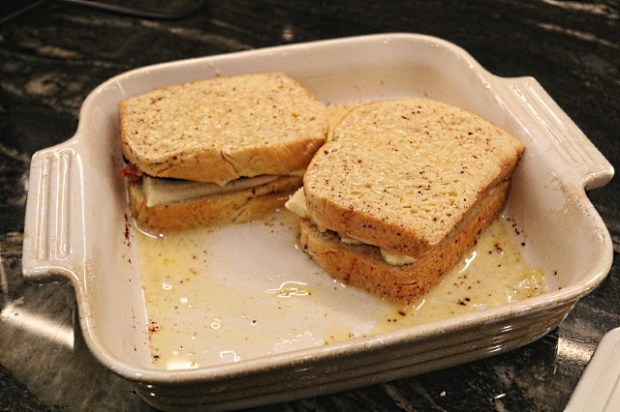 Two brioche ready to be cooked ...