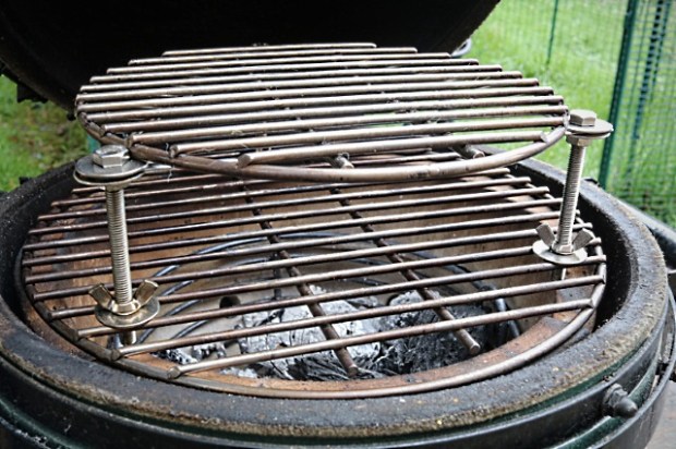 New and improved design for two level cooking