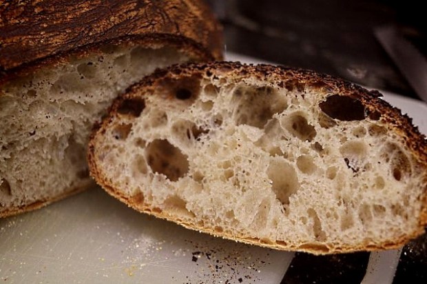 Long fermentation leads to a loose crumb