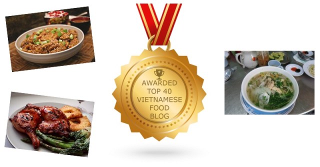 Top 40 Vietnamese Food Blog Award