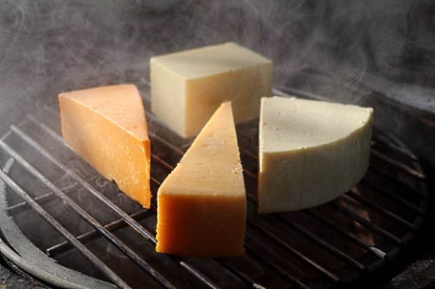 The cheeses at the start of smoking ...
