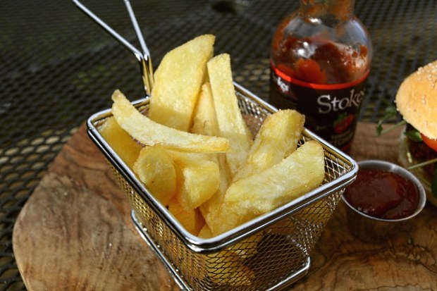 Ramos potatoes in a basket