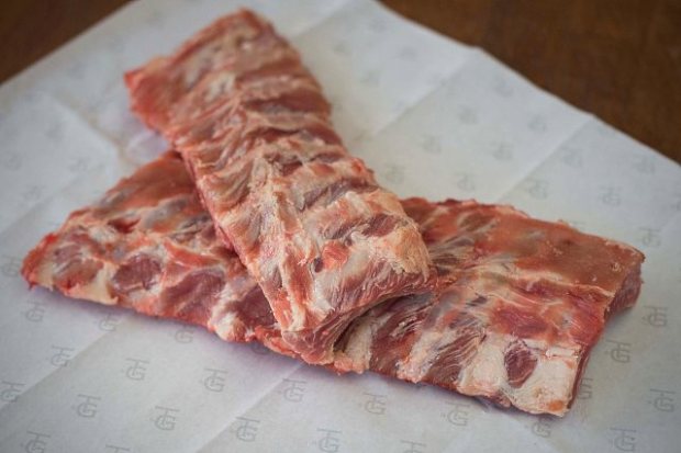 Baby back ribs (reproduced with permission from Turner and George)