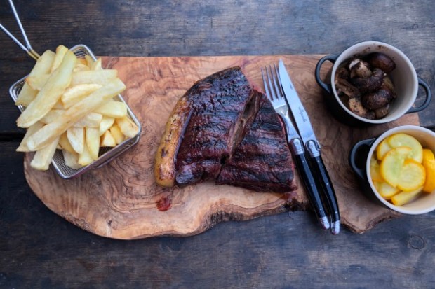 Original picture of rump steak