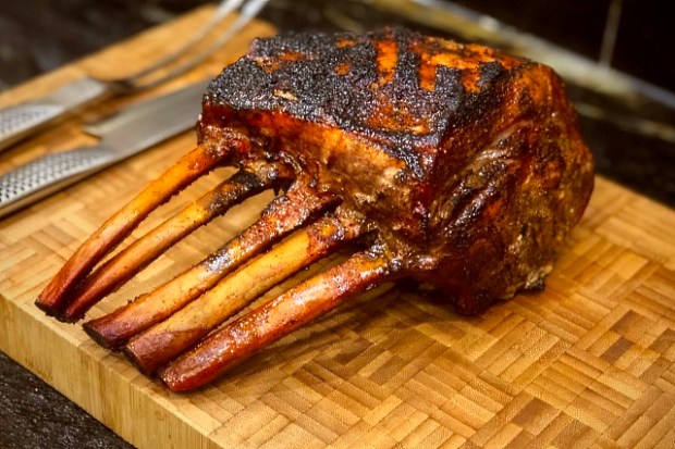 Ready to carve and serve