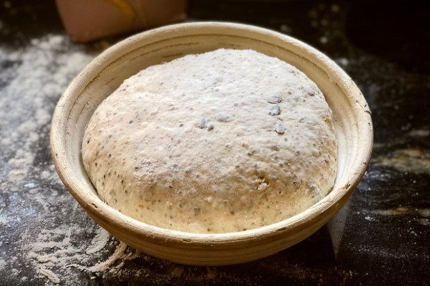 Rising in a banneton