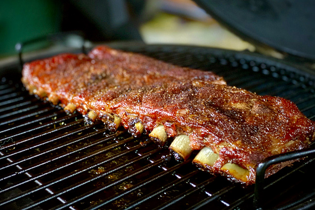 End of the smoke stage and ready to wrap