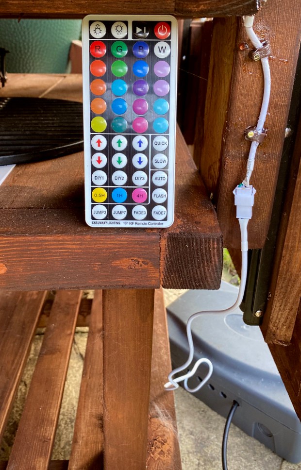 Remote control and weatherproof eletric box